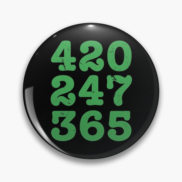 Item preview, Weed 420 247 365 Stoned Hemp Ganja designed and sold by 33ink.