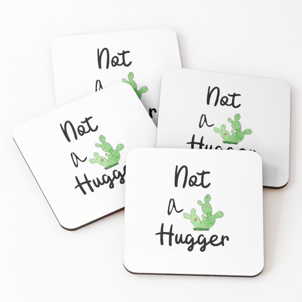Item preview, Not A Hugger Funny Cactus designed and sold by Laurelbdesigns.