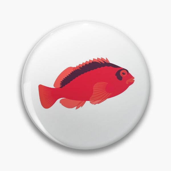 Item preview, Flame Hawkfish designed and sold by Emma Pardini.