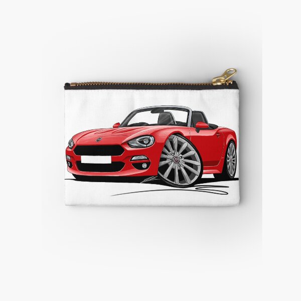 Item preview, Fiat 124 Spider Red designed and sold by Yeomans Cartoons.