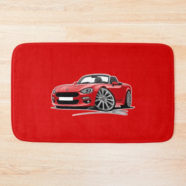 Item preview, Fiat 124 Spider Red designed and sold by Yeomans Cartoons.