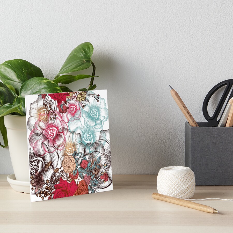 Item preview, Art Board Print designed and sold by Khalu.