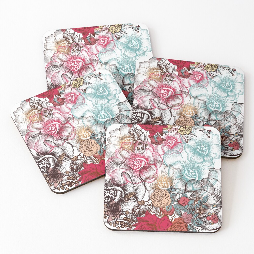Item preview, Coasters (Set of 4) designed and sold by Khalu.