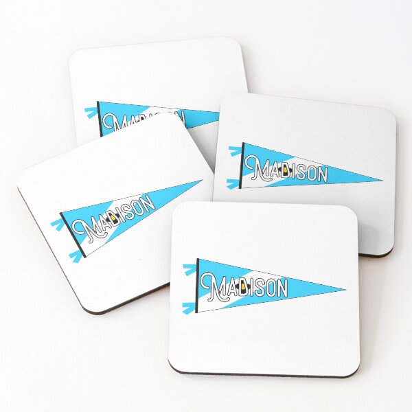 Item preview, Madison Flag Pennant designed and sold by Decal Mania.