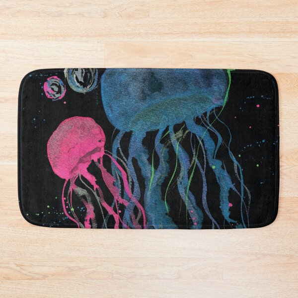 Item preview, Neon jellyfish watercolor designed and sold by AnissaF.