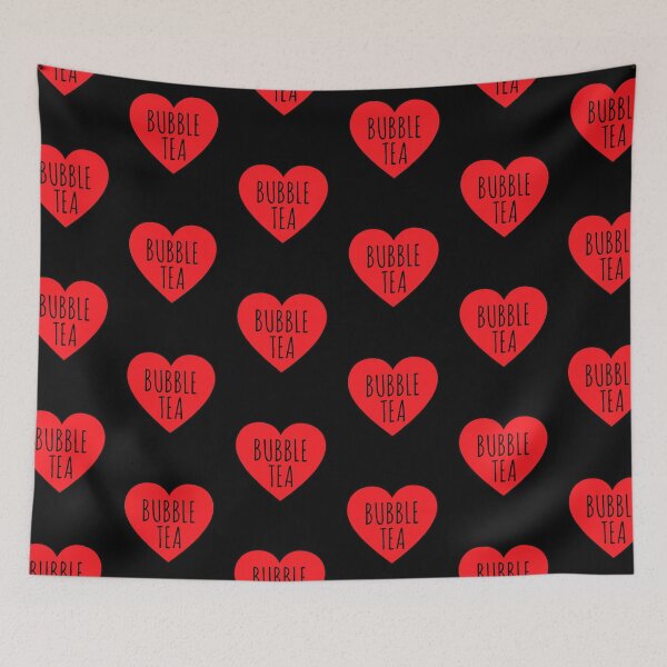 Item preview, I Love Bubble Tea Heart designed and sold by Vanover Designs.