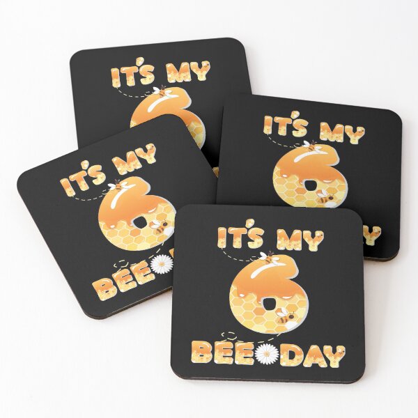 Item preview, It's My 6th Bee Day - 6 Years Old Birthday Party Girl design designed and sold by Grabitees.