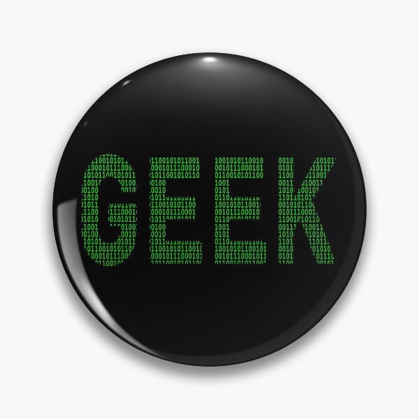 Item preview, Geek Word in Green Binary designed and sold by MarkUK97.
