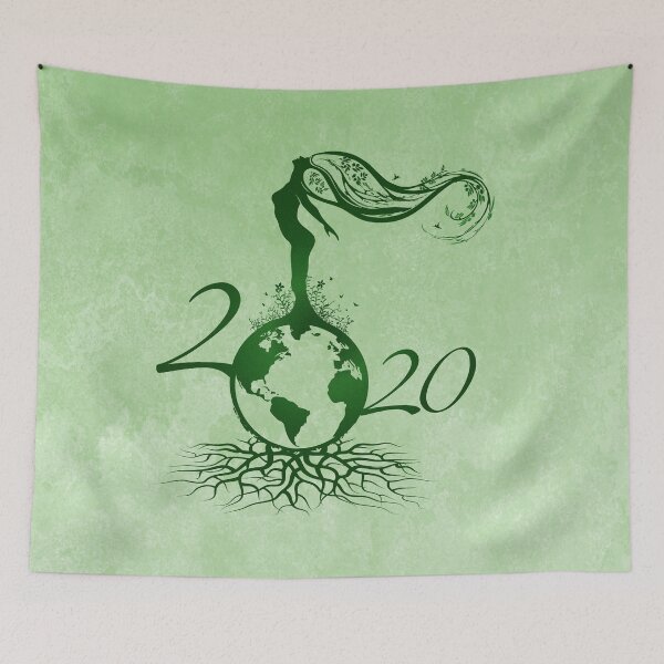 Item preview, Mother Earth 2020 - Grunge Green designed and sold by serenaking.