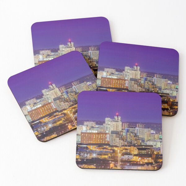 Item preview, Leeds City Skyline at Night designed and sold by Ian Wray.