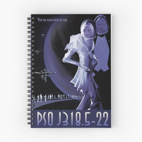 Item preview, Visit The Planet With No Star PSO J318.5-22 ROGUE STAR Nasa JPL Visions of the Future  designed and sold by retroposters.