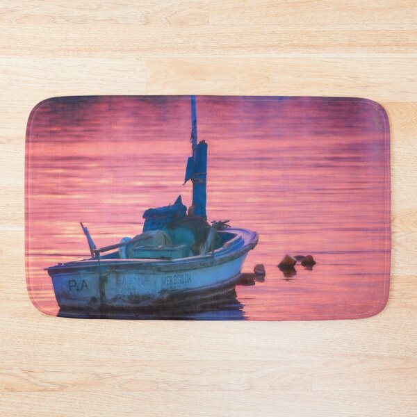 Item preview, Small Boat at Dawn Havana Cuba  designed and sold by PhotoArt by Joan Carroll.