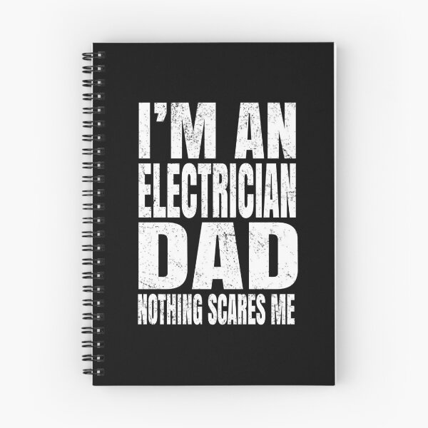 Item preview, I'm An Electrician Dad Nothing Scares Me - Funny Electric print designed and sold by Grabitees.