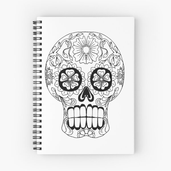 Item preview, Sugar Skull, Black and White 1 designed and sold by Salt & Keep.