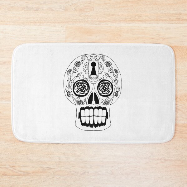 Item preview, Sugar Skull, Black and White 2 designed and sold by Salt & Keep.