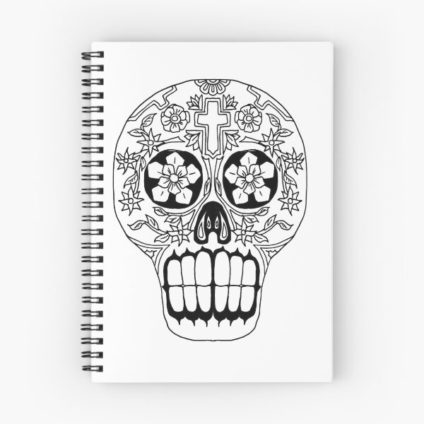 Item preview, Sugar Skull, Black and White 3 designed and sold by Salt & Keep.