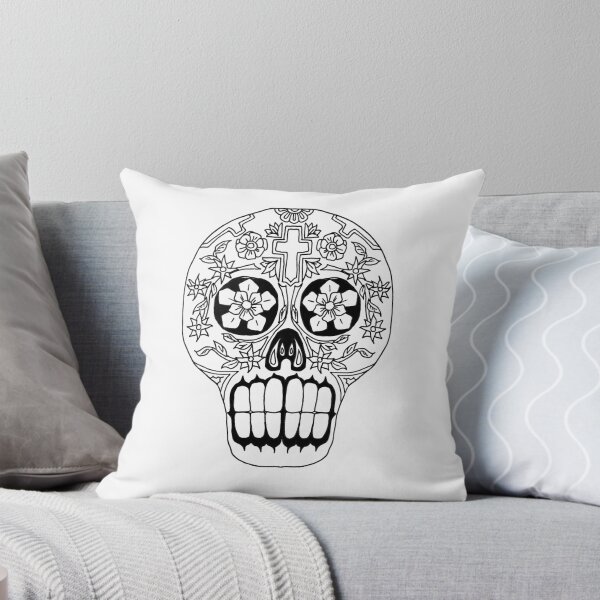 Item preview, Sugar Skull, Black and White 3 designed and sold by Salt & Keep.