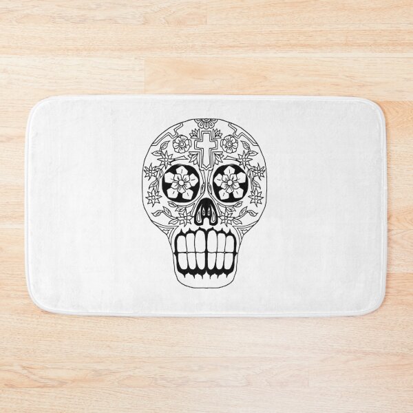 Item preview, Sugar Skull, Black and White 3 designed and sold by Salt & Keep.