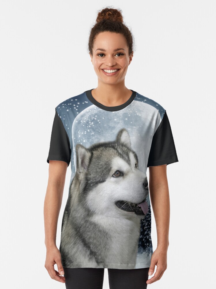 malamute t shirt