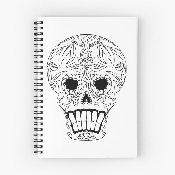 Item preview, Sugar Skull, Black and White 6 designed and sold by Salt & Keep.
