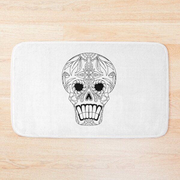 Item preview, Sugar Skull, Black and White 6 designed and sold by Salt & Keep.