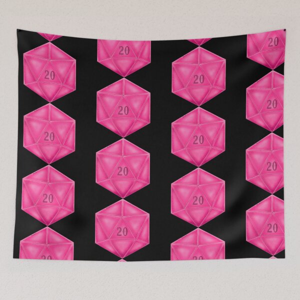 Item preview, Pink D20 designed and sold by NaybeNay.