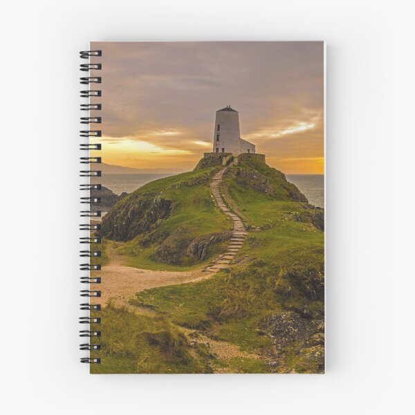 Item preview, Llanddwyn Island Lighthouse Panoramic Shot designed and sold by DafyddEm.