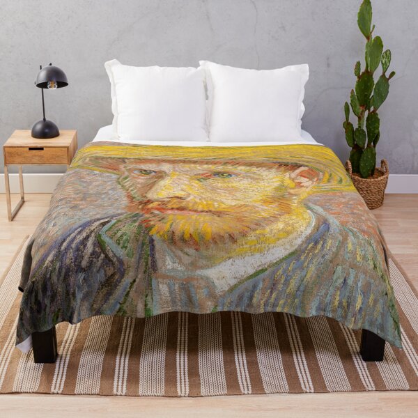 Item preview, Vincent Van Gogh Self-Portrait with a Straw Hat designed and sold by UnRonin.