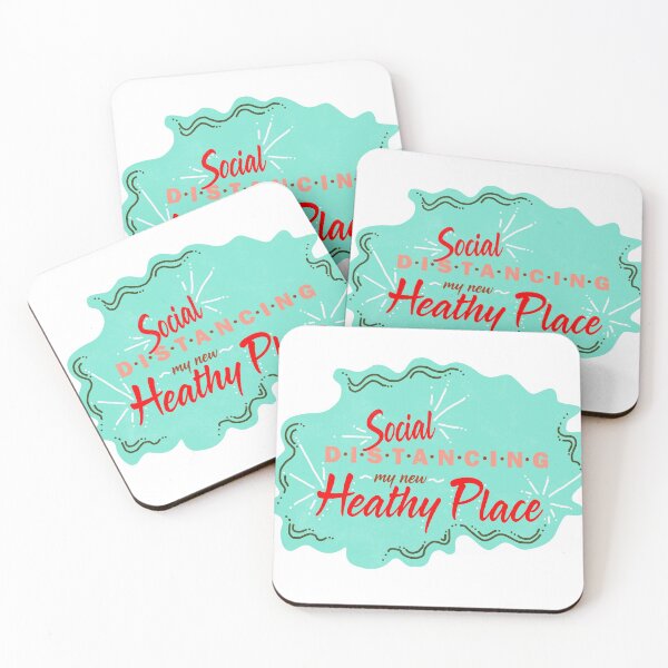 Item preview, Social Distancing my new Healthy Place - green cloud designed and sold by Linda Sholberg.