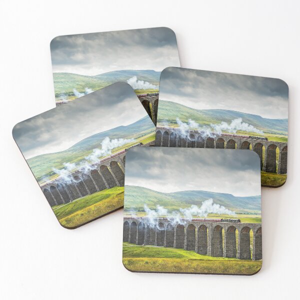 Item preview, Steam Train Crossing the Ribblehead Viaduct designed and sold by Ian Wray.