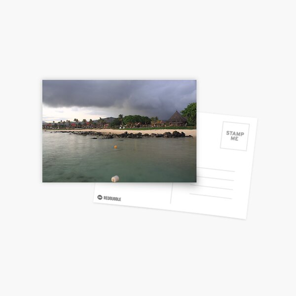 Storm Coming Along the Coast Postcard