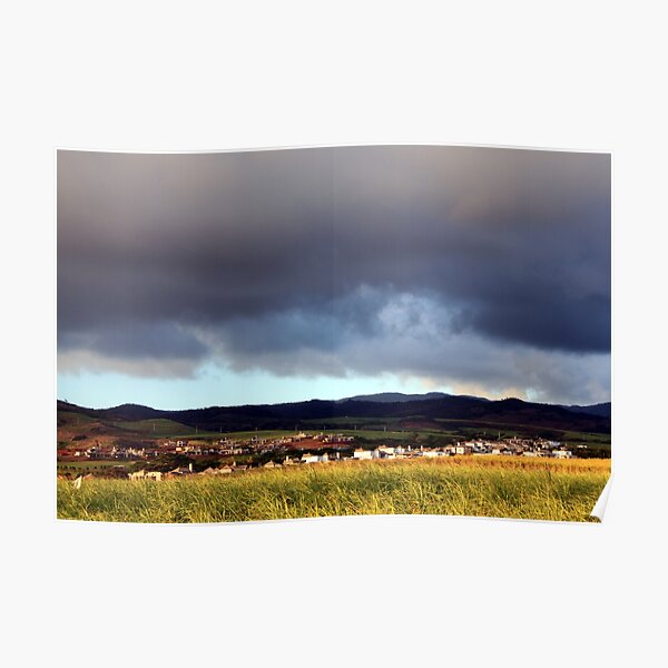 Storm Around the Country Side Poster