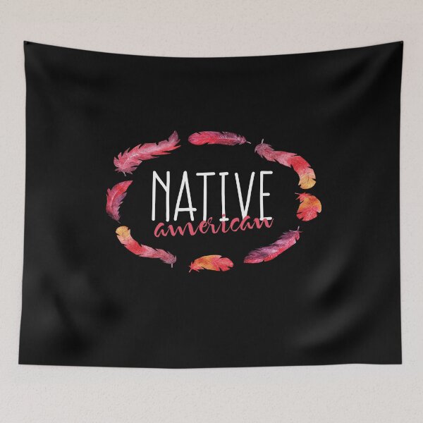 Item preview, Native American Gift with Feathers for Indian American designed and sold by MarOlv.