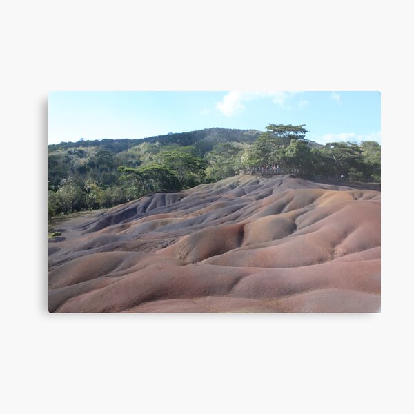 Seven Coloured Earth, Mauritius Metal Print