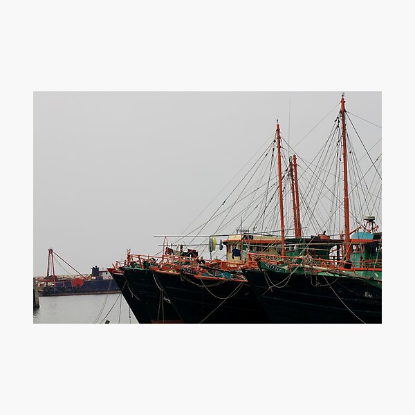 Tai O Fishing Village, Hong Kong Photographic Print