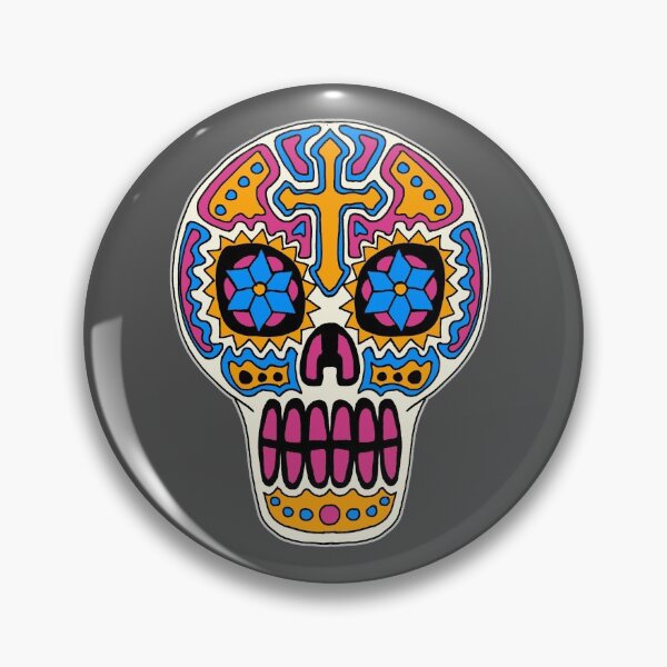 Item preview, Sugar Skull, Color 8 designed and sold by Salt & Keep.