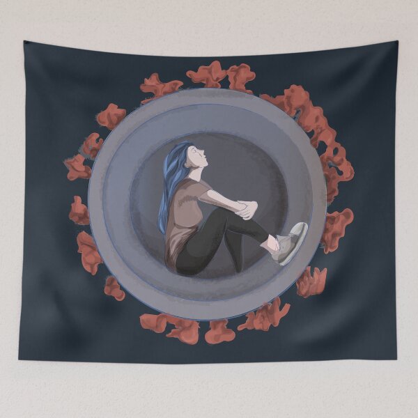 Item preview, Social Distance designed and sold by ATurbulentFlow.
