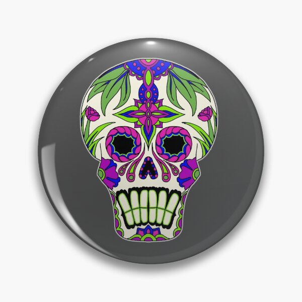 Item preview, Sugar Skull, Color 7 designed and sold by Salt & Keep.