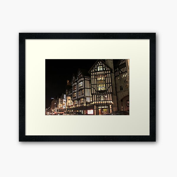 Old Architecture at London Framed Art Print