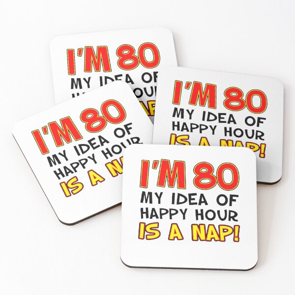 Item preview, 80 My Idea Of Happy Hour Is A Nap designed and sold by jaycartoonist.