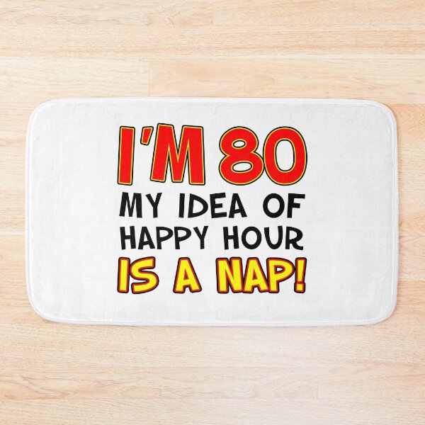 Item preview, 80 My Idea Of Happy Hour Is A Nap designed and sold by jaycartoonist.