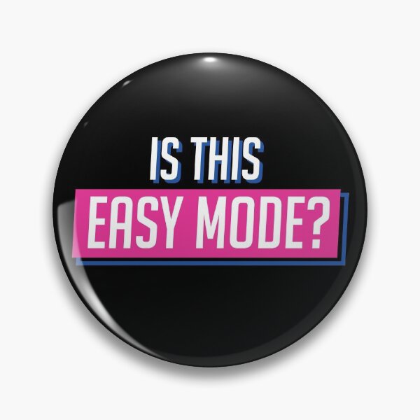 Item preview, D.Va is this Easy Mode Gamer voice line design designed and sold by ElevenVoid.