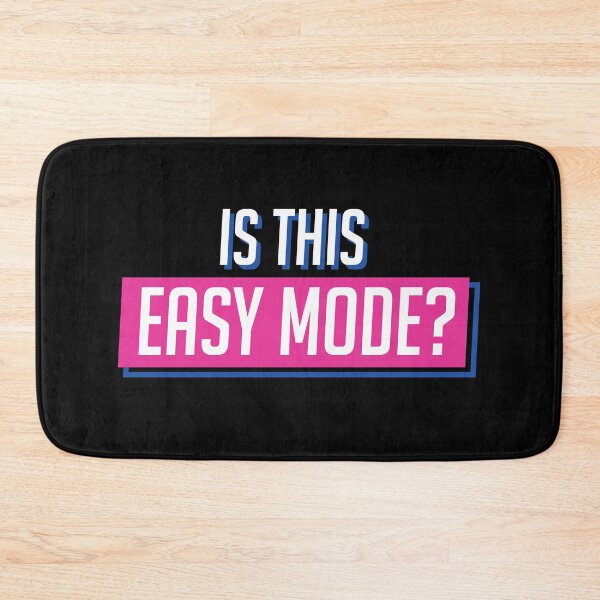 Item preview, D.Va is this Easy Mode Gamer voice line design designed and sold by ElevenVoid.