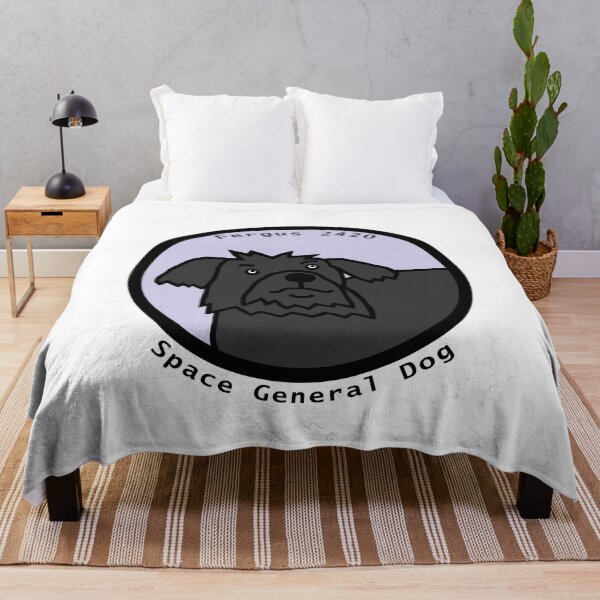 Item preview, Portrait of Space General Fergus the Dog designed and sold by ellenhenry.