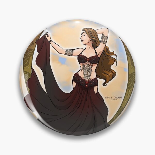 Item preview, Capricorn bellydancer designed and sold by Anna R. Carrino.
