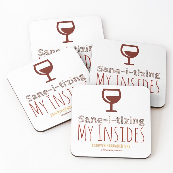 Item preview, Just Sane-i-tizing My Insides designed and sold by barefacedgirl.