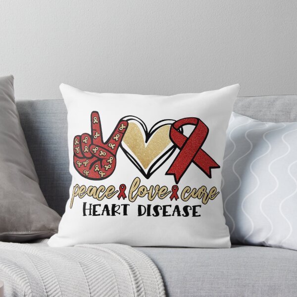 Item preview, Peace Love Cure. Heart Disease designed and sold by Khalu.