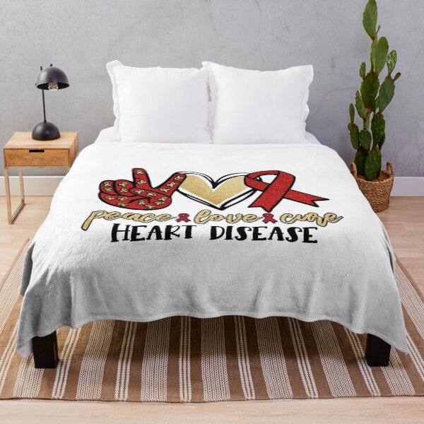Item preview, Peace Love Cure. Heart Disease designed and sold by Khalu.