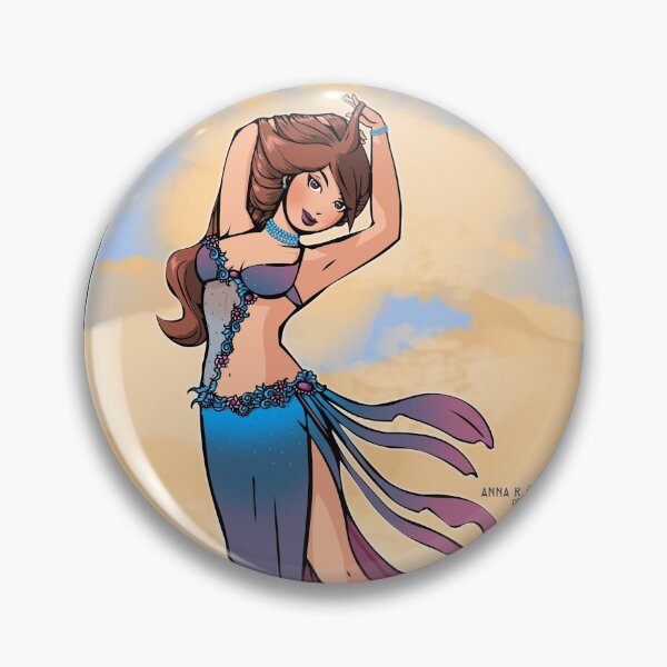 Item preview, Pisces bellydancer designed and sold by Anna R. Carrino.