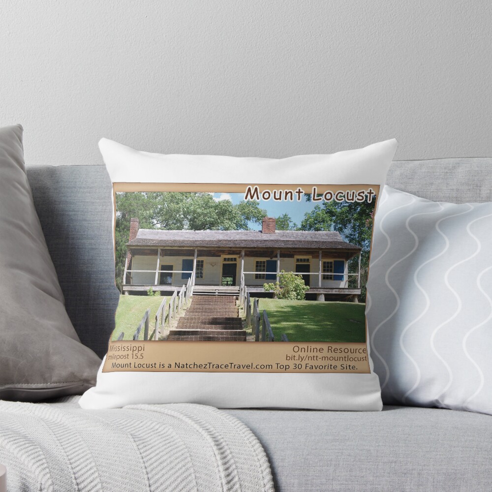 Item preview, Throw Pillow designed and sold by natcheztrace.